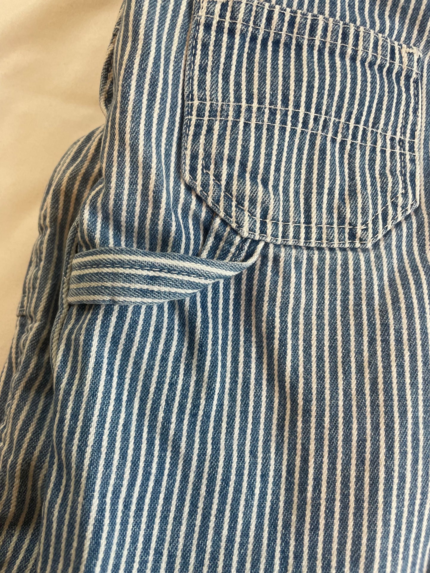 Vintage Oshkosh Railroad Overalls {L: 6-9mo}
