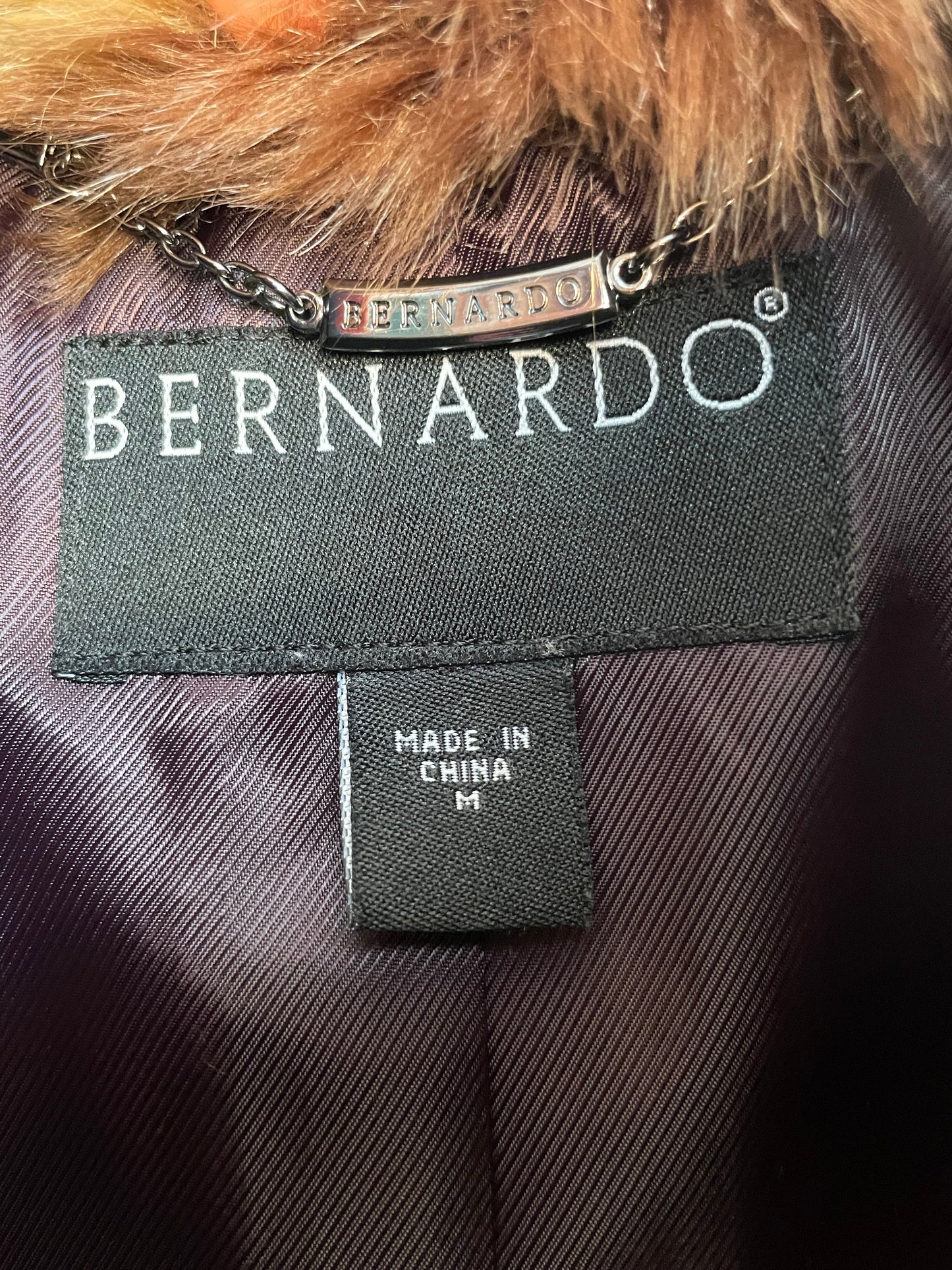 Bernardo Faux Fur Multicolor Vest {M}