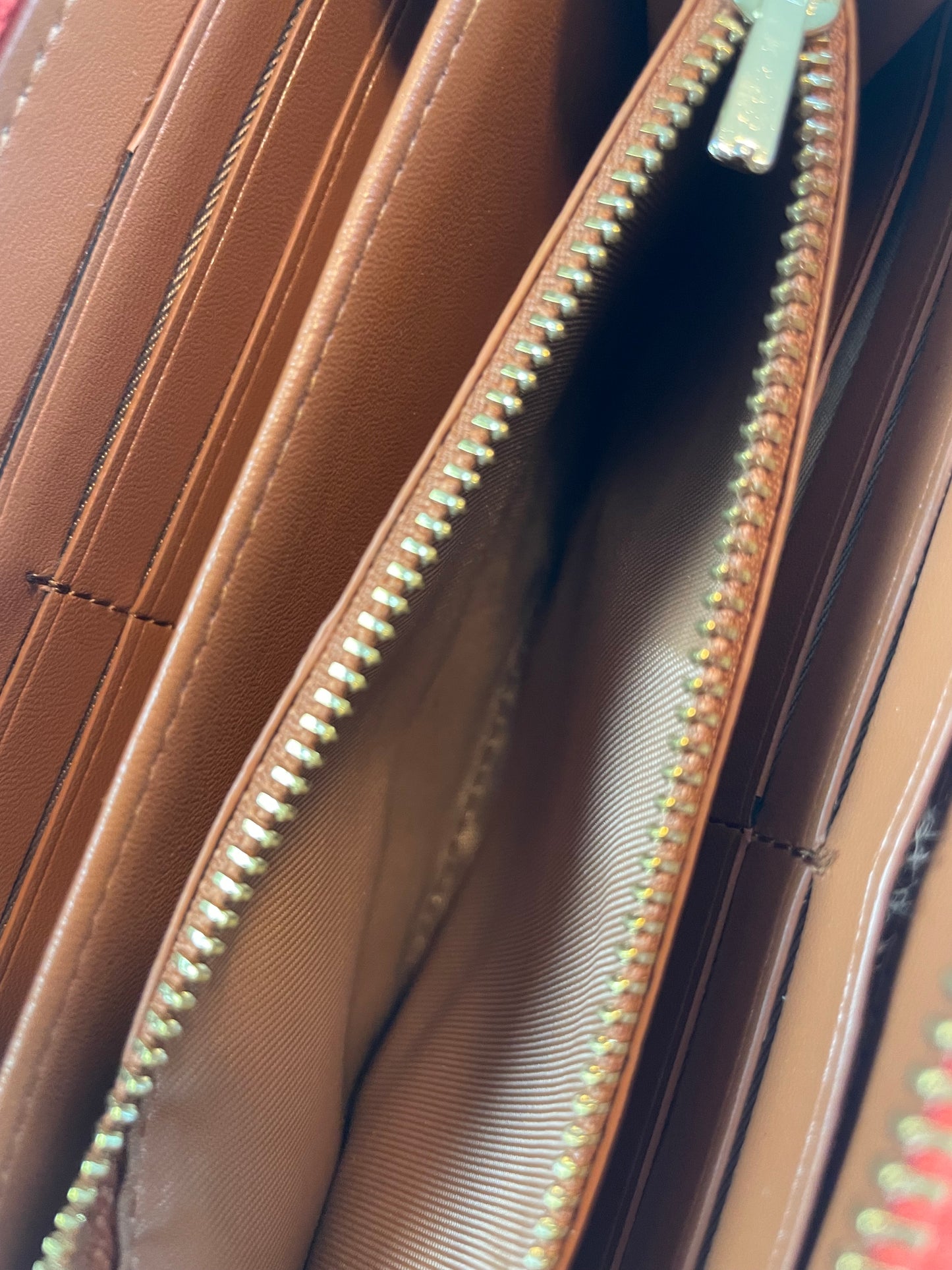 Coach Signature Strawberry Wallet/Wristlet