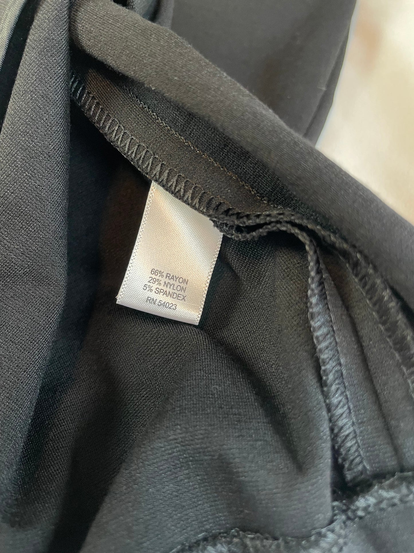 Banana Republic Black Peplum Dress {Size 2}