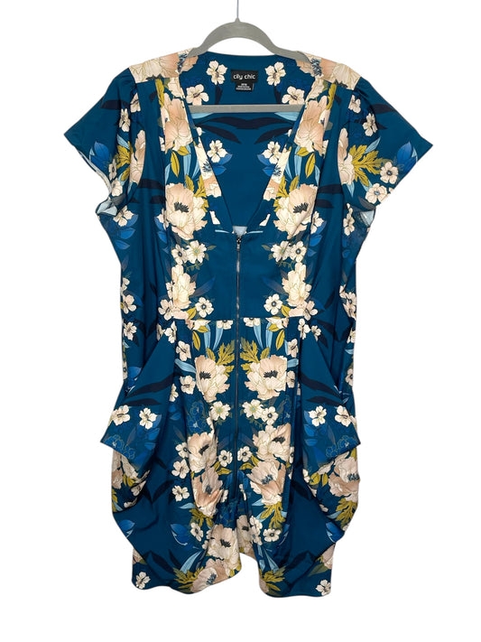City Chic Women's Plus Size Emma Tunic Dress {Size 18}