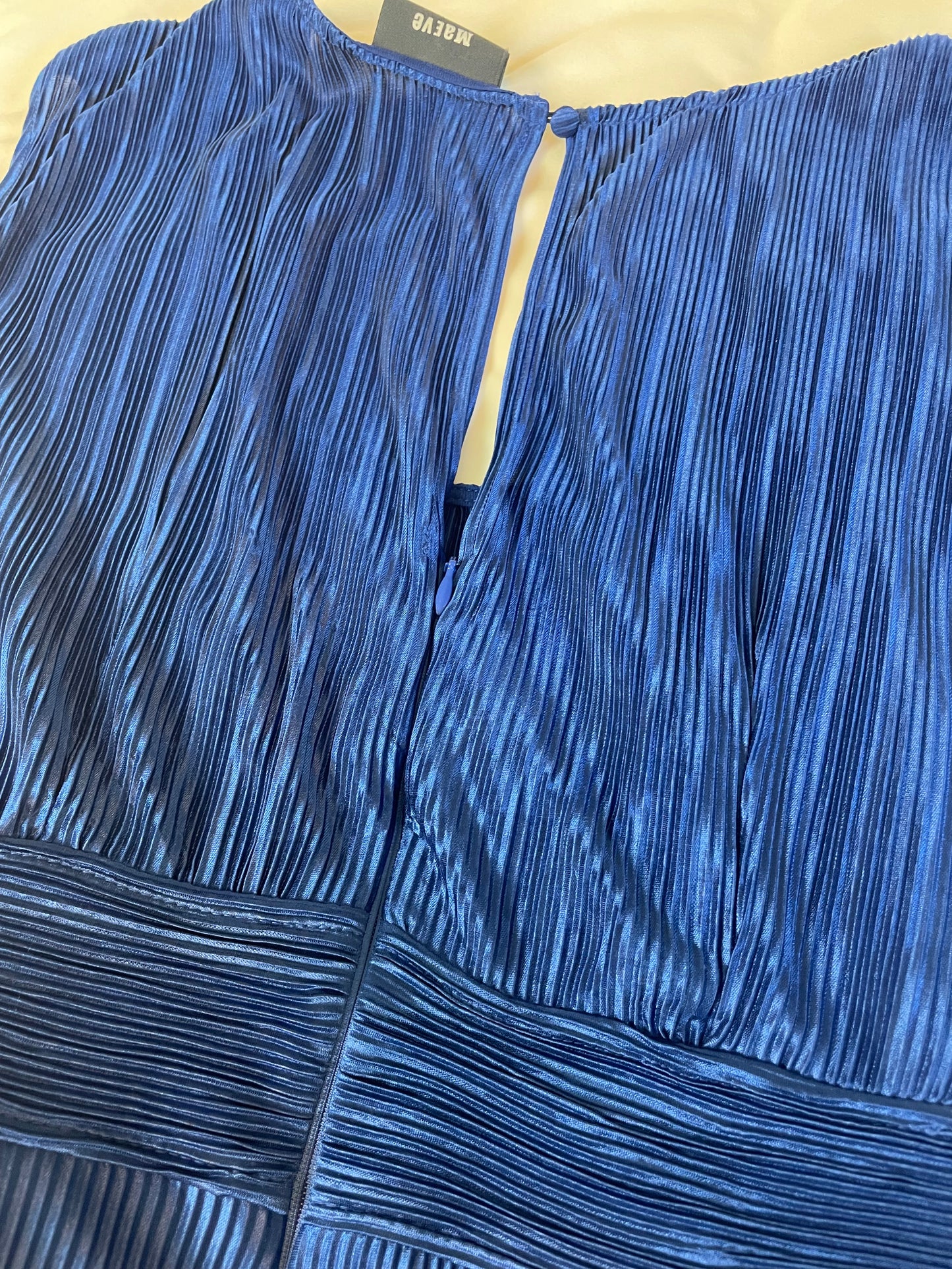 Anthropologie | MAUVE | Blue Sonata Jumpsuit {Size 4}