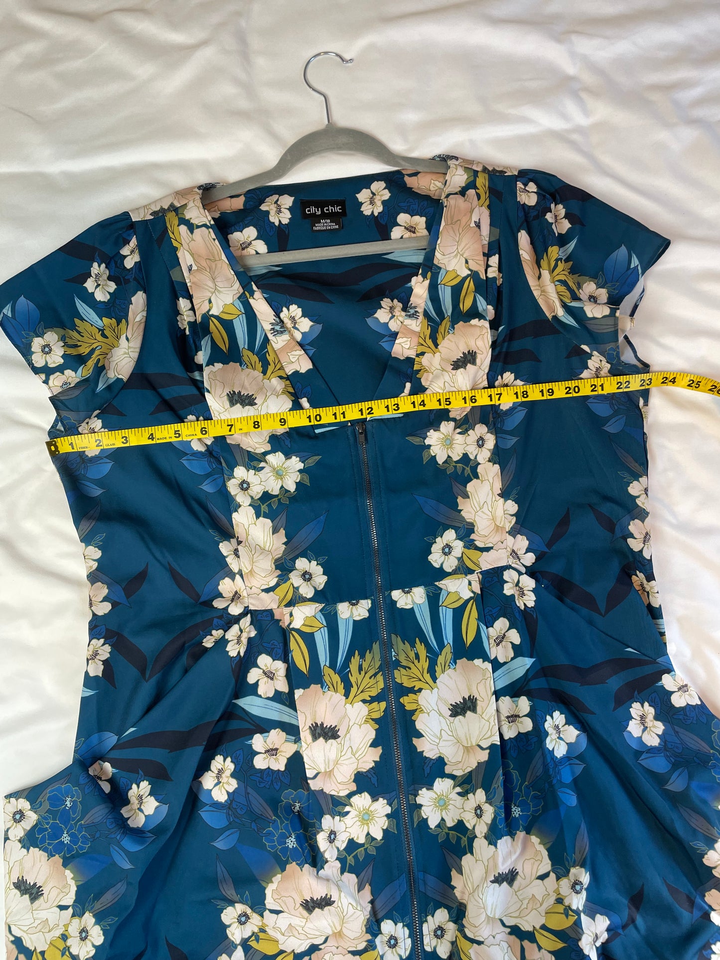 City Chic Women's Plus Size Emma Tunic Dress {Size 18}