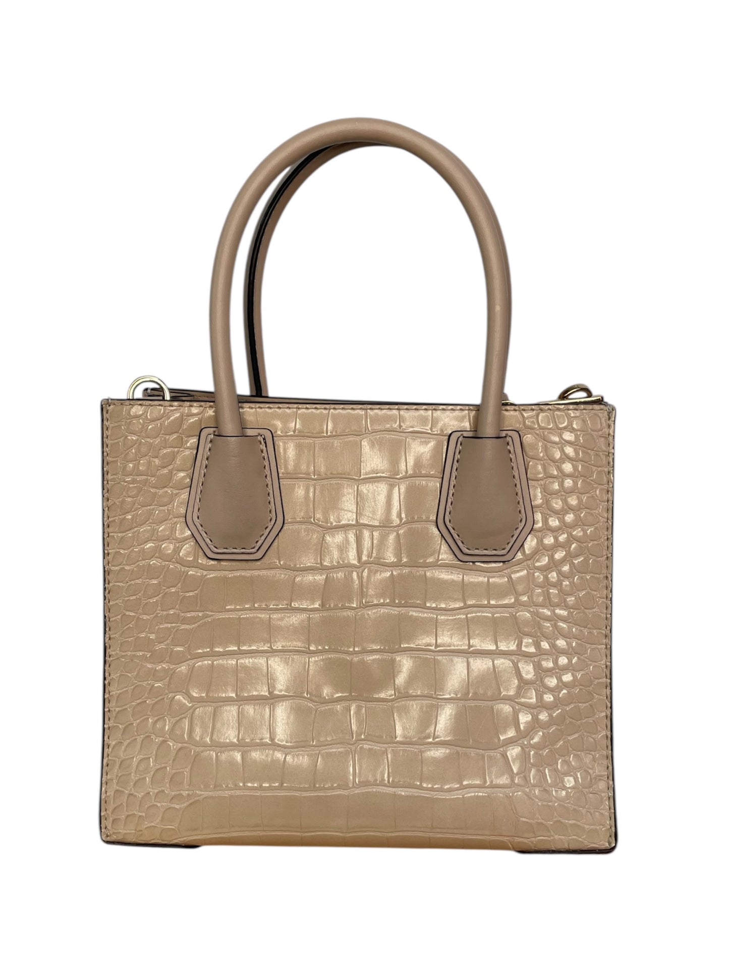 Michael Kors Mercer Medium Crocodile-Embossed 2-way Bag