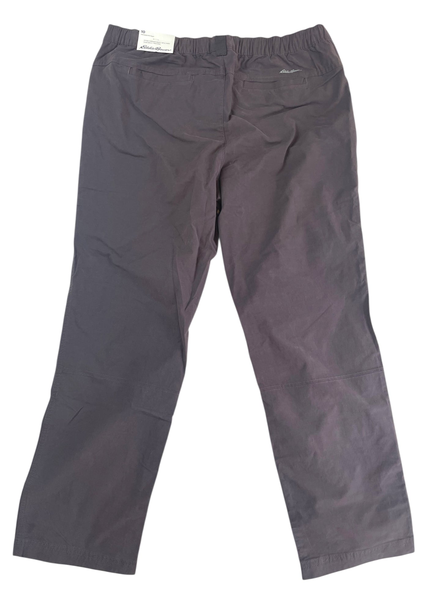 NWT | Eddie Bauer Aubergine Voyager Pull-On Pants {Size 10}