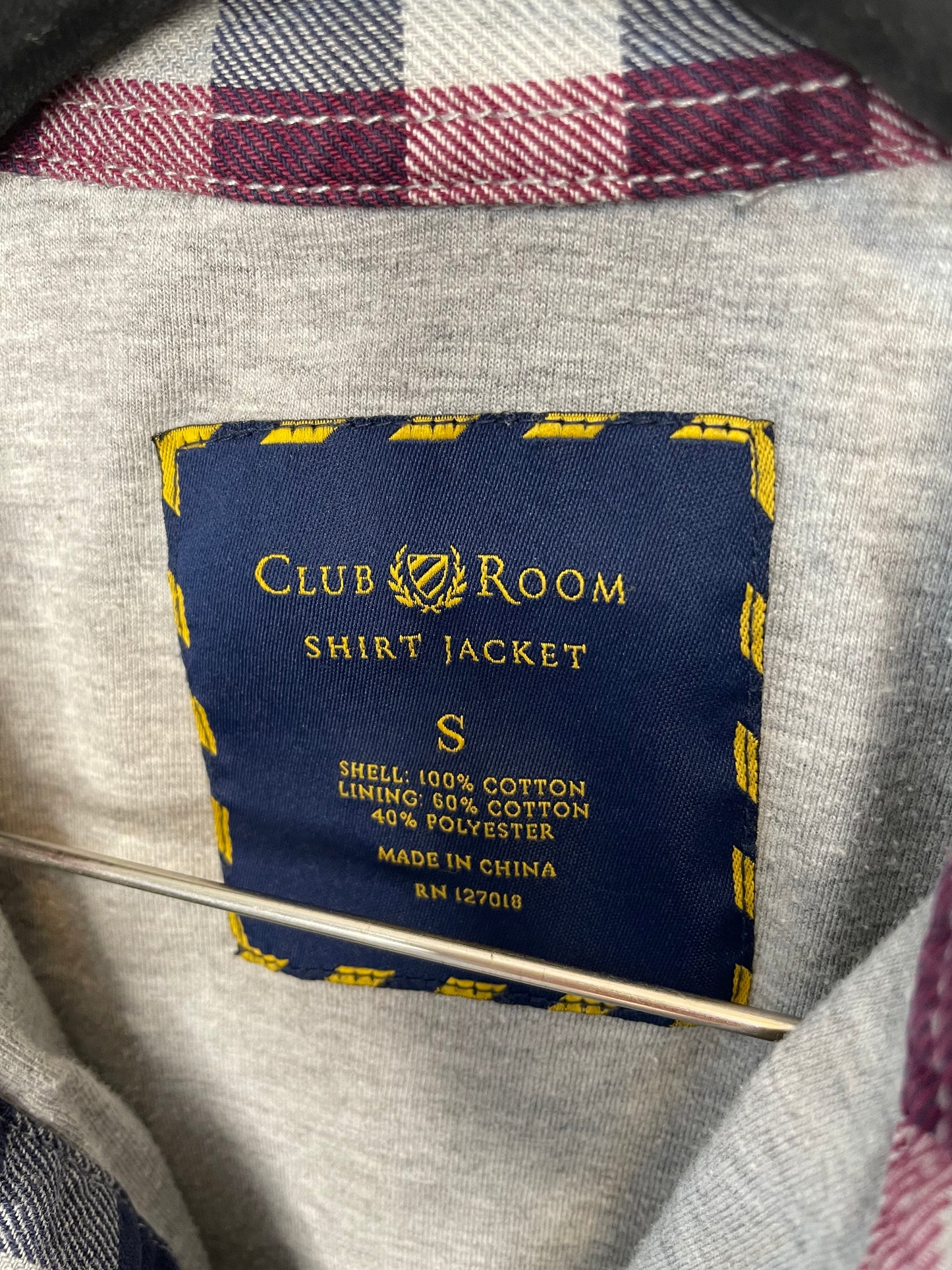 Cozy Flannel-Lined Shacket {Men's S)