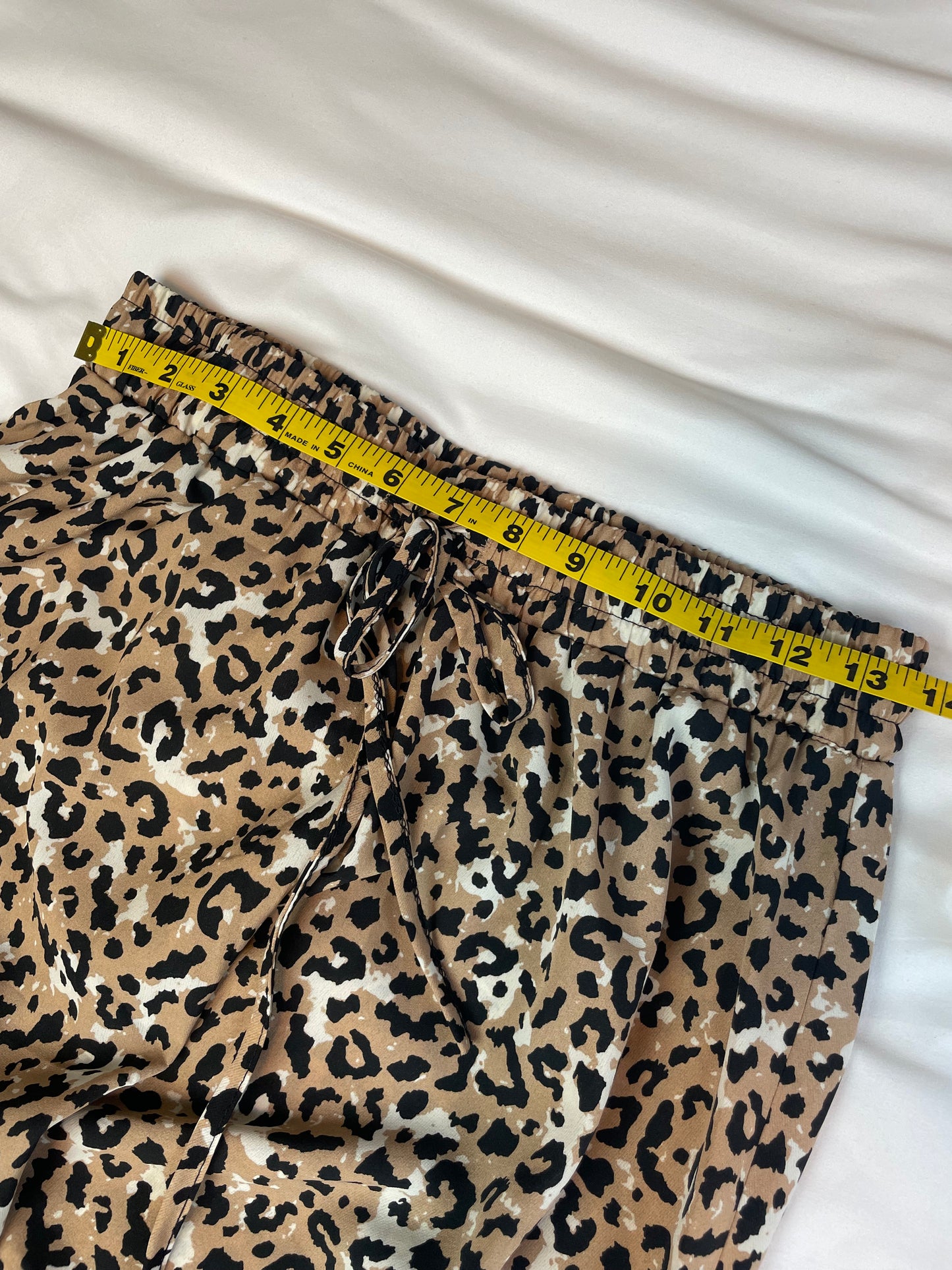 Leopard Print Maxi Skirt {M}