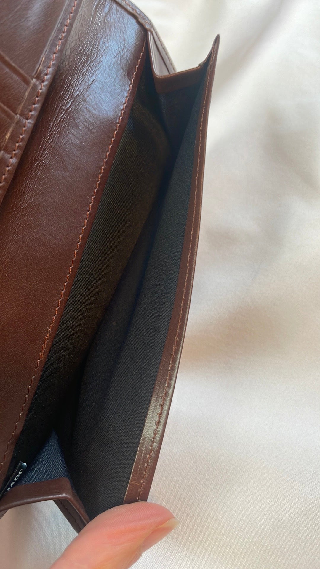 Christian Dior | Authentic Brown Leather Bifold Wallet