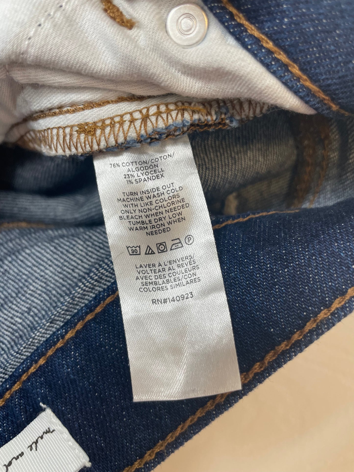 Loft “The Straight” Dark Wash Denim {Size 27}