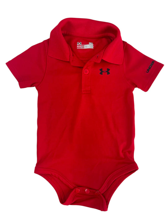 Under Armour Red Onesie {Size 6-9mo}