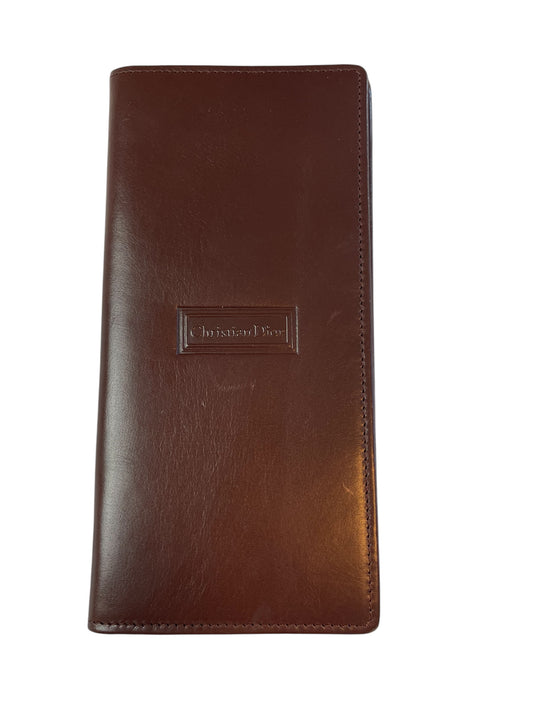 Christian Dior | Authentic Brown Leather Bifold Wallet