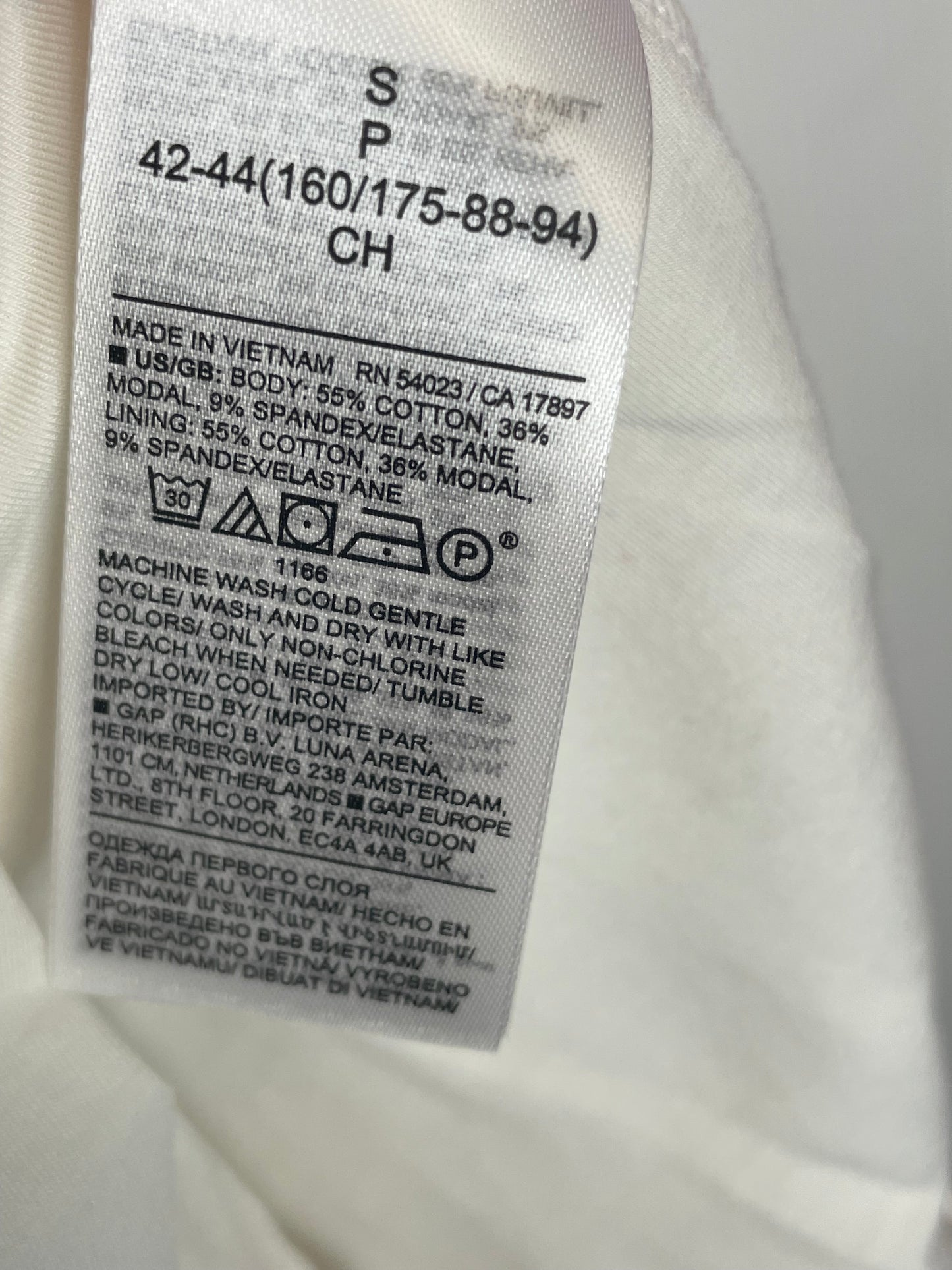 NWT Banana Republic Ruched White Tank {S}