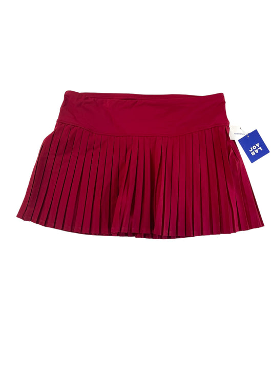 NWT | JoyLab | Red Pleated Athletic Skort {XL}