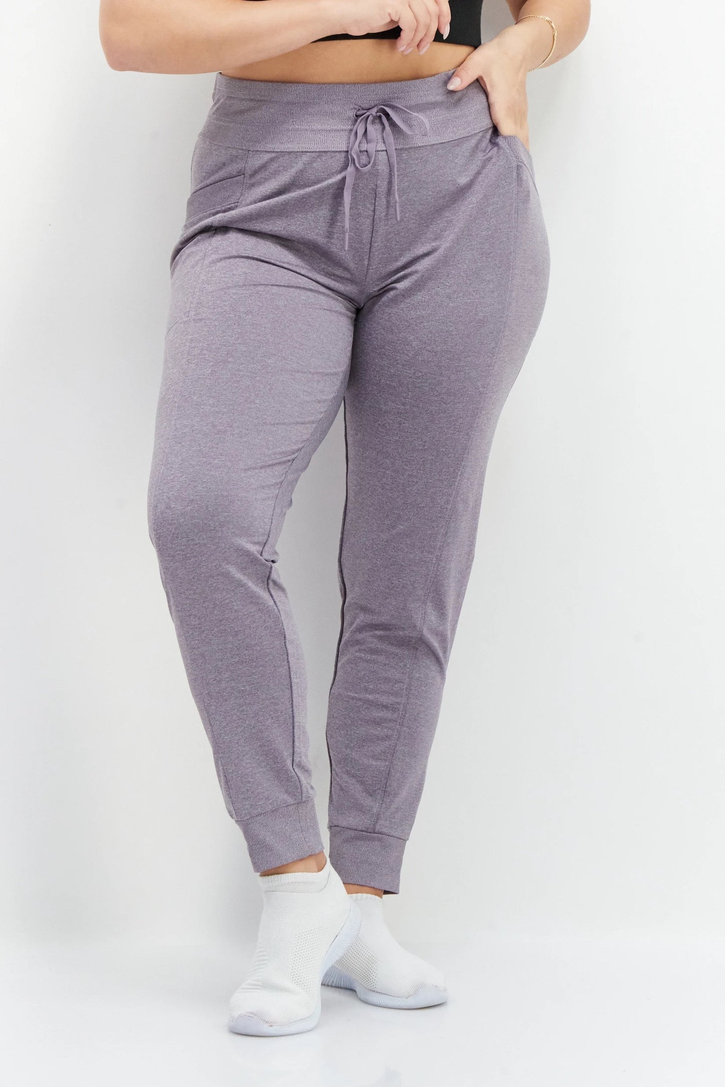 32 Degrees HEAT Sportswear Fit Training Joggers- Purple {S}