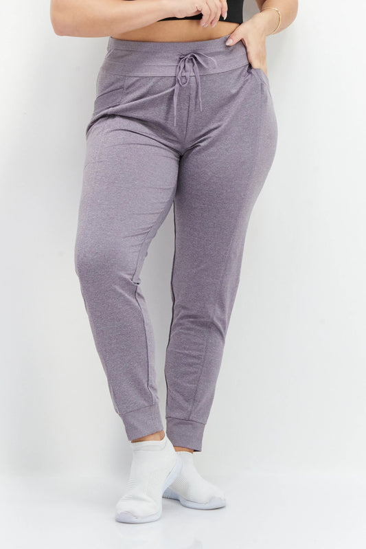 32 Degrees HEAT Sportswear Fit Training Joggers- Purple {S}