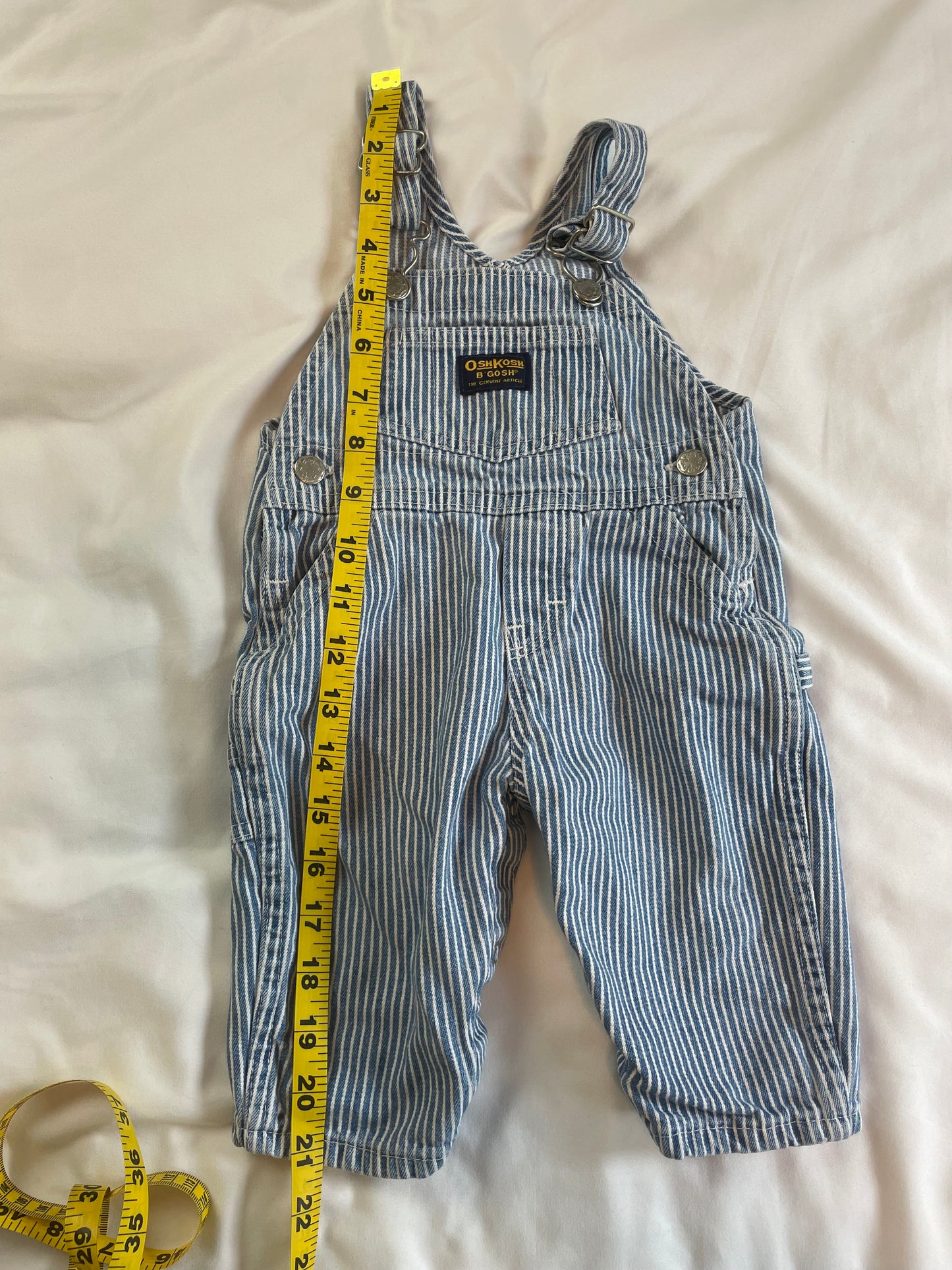 Vintage Oshkosh Railroad Overalls {L: 6-9mo}