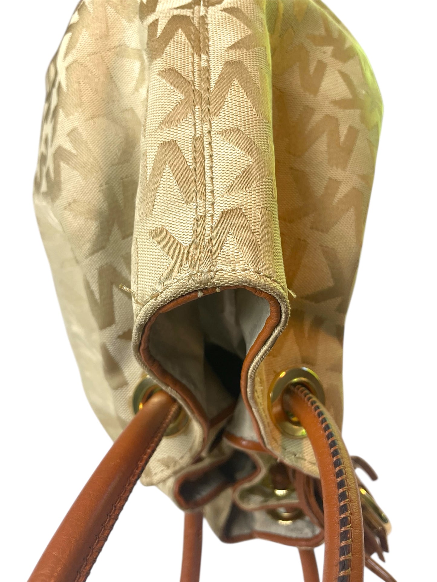Michael Kors Signature Jacquard East West Shoulder Bag