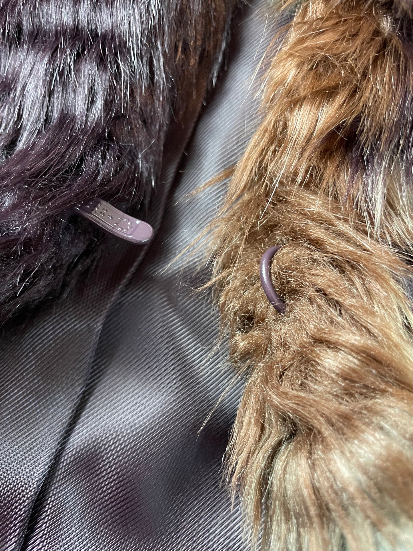 Bernardo Faux Fur Multicolor Vest {M}