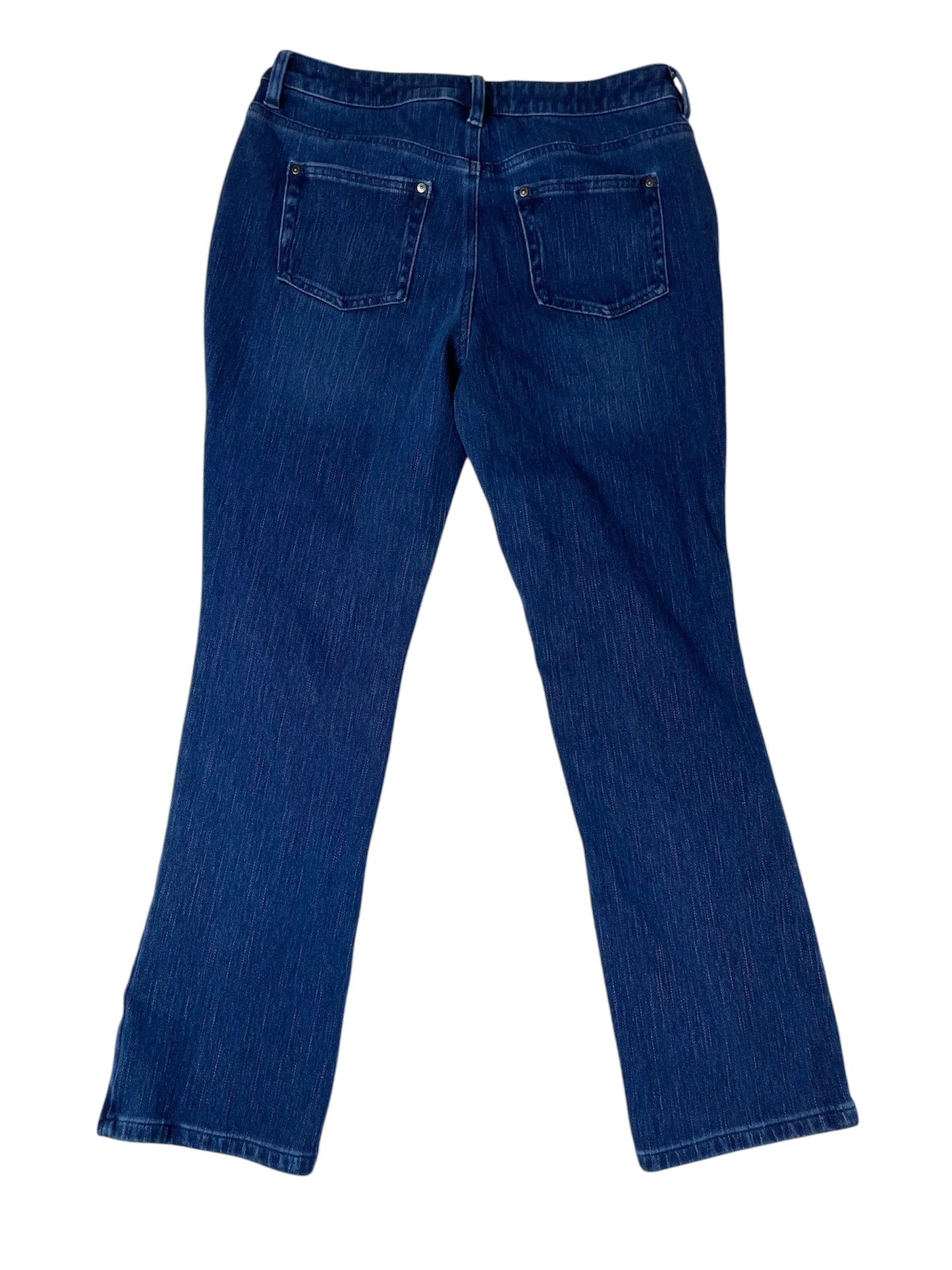 QVC Belle by Kim Gravel Petite Flexibelle Straight Jean {Size 8 Petite}