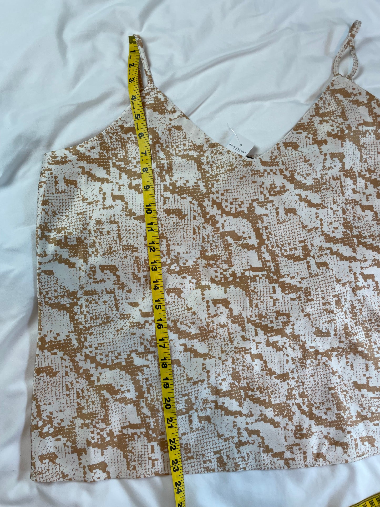 NWT | Ann Taylor Factory | Snake Print Cami {XL}