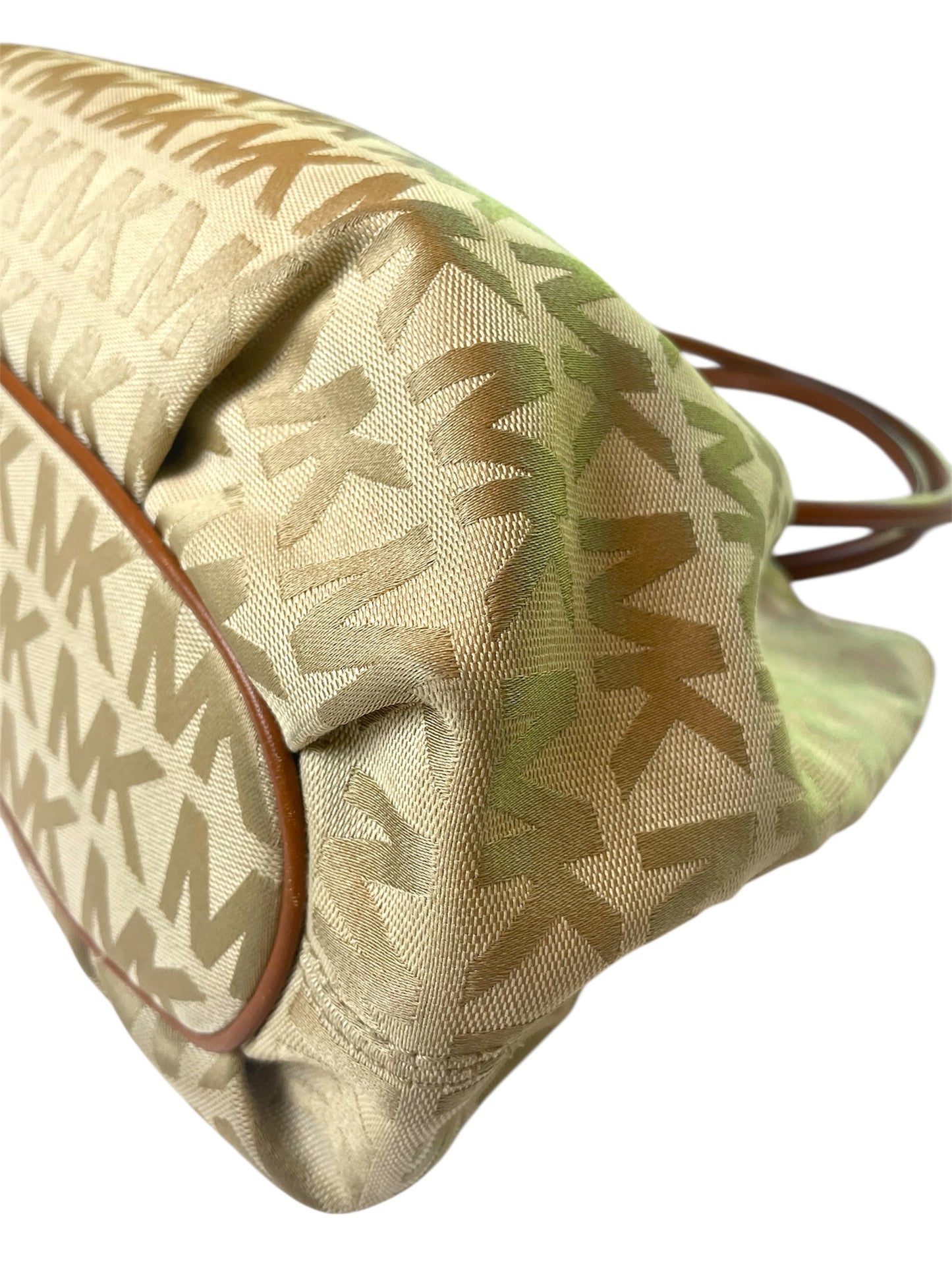 Michael Kors Signature Jacquard East West Shoulder Bag