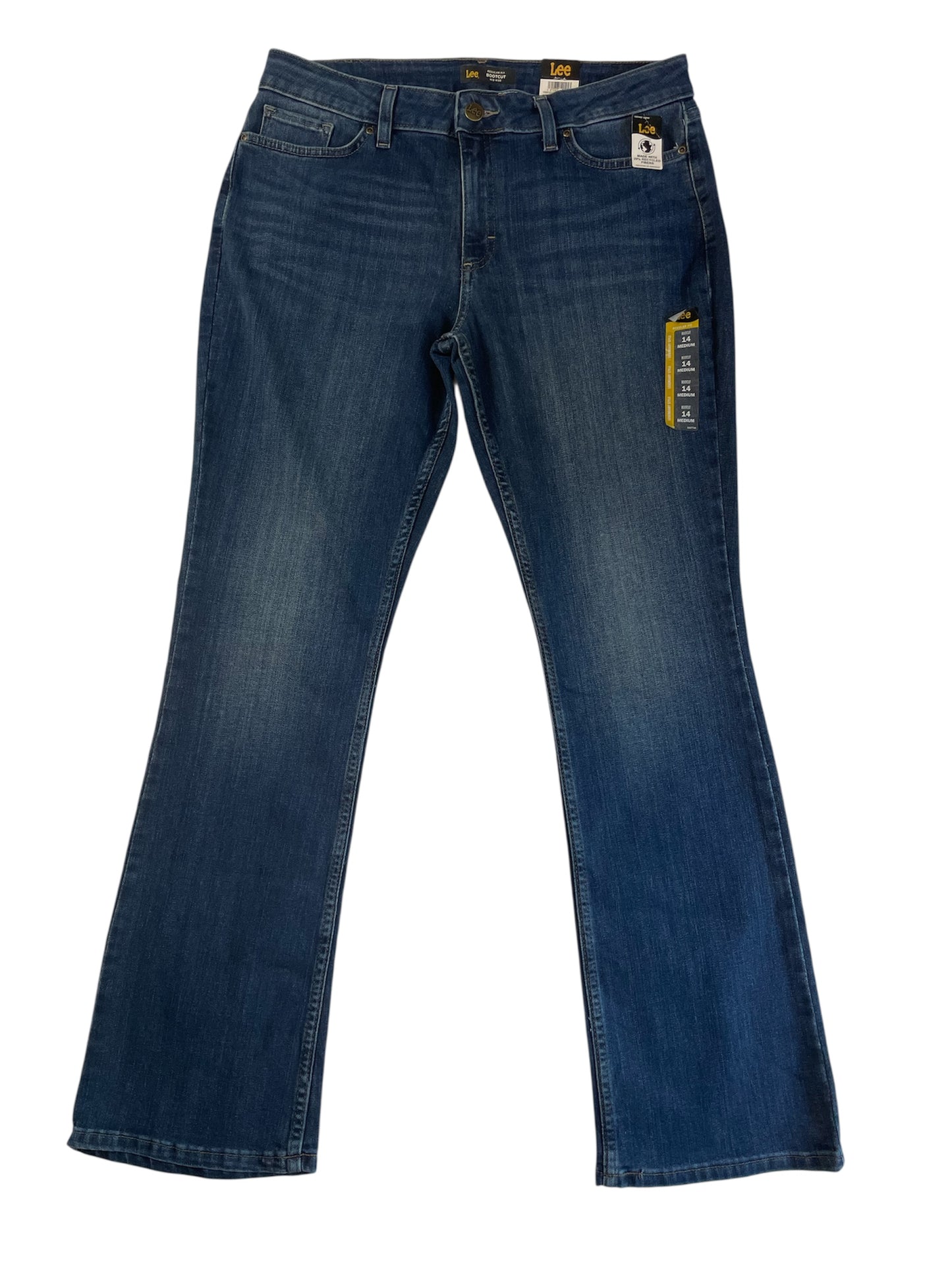 NWT | Lee | Mid-rise Bootcut Jeans (Size 14}